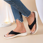 Summer women's fashionable non-slip and wear-resistant thong sandals